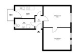 Attraktive Kapitalanlage: Modern sanierte 2-Zimmer-Wohnung in zentraler Lage! - 1. Obergeschoss